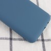 Чехол Silicone Cover My Color Full Protective (A) для Samsung Galaxy A12 Синій (15892)