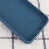 Чехол Silicone Cover My Color Full Protective (A) для Samsung Galaxy A02 Синій (16988)