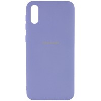 Чехол Silicone Cover My Color Full Protective (A) для Samsung Galaxy A02 Бузковий (16989)