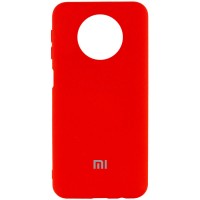 Чехол Silicone Cover My Color Full Protective (A) для Xiaomi Redmi Note 9 5G / Note 9T Красный (15911)