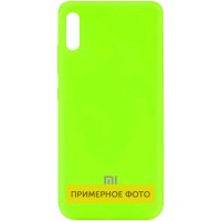 Чехол Silicone Cover My Color Full Protective (A) для Xiaomi Redmi Note 9 5G / Note 9T Салатовый (15914)