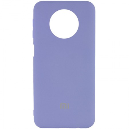 Чехол Silicone Cover My Color Full Protective (A) для Xiaomi Redmi Note 9 5G / Note 9T Сиреневый (15917)