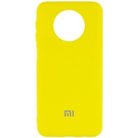 Чехол Silicone Cover My Color Full Protective (A) для Xiaomi Redmi Note 9 5G / Note 9T Жовтий (15909)