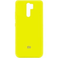 Чехол Silicone Cover My Color Full Protective (A) для Xiaomi Redmi Note 8 Pro Желтый (15933)