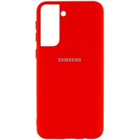 Чехол Silicone Cover My Color Full Protective (A) для Samsung Galaxy S21 Красный (15945)