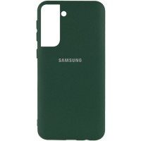Чехол Silicone Cover My Color Full Protective (A) для Samsung Galaxy S21 Зелений (15944)