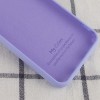 Чехол Silicone Cover My Color Full Protective (A) для Samsung Galaxy S21+ Сиреневый (15964)