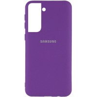 Чехол Silicone Cover My Color Full Protective (A) для Samsung Galaxy S21+ Фіолетовий (15965)