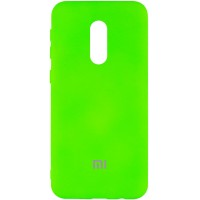 Чехол Silicone Cover My Color Full Protective (A) для Xiaomi Redmi Note 4X / Note 4 (Snapdragon) Салатовий (15984)