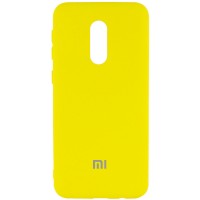 Чехол Silicone Cover My Color Full Protective (A) для Xiaomi Redmi Note 4X / Note 4 (Snapdragon) Желтый (15980)