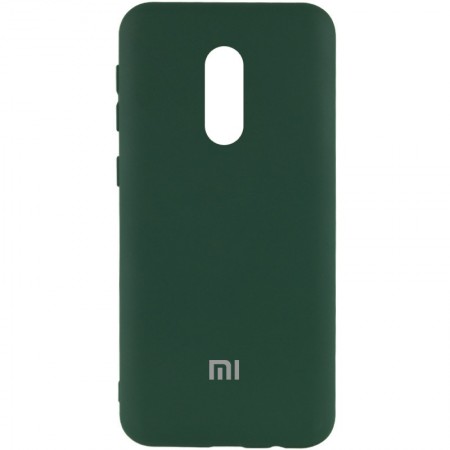 Чехол Silicone Cover My Color Full Protective (A) для Xiaomi Redmi Note 4X / Note 4 (Snapdragon) Зелёный (21620)