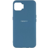 Чехол Silicone Cover My Color Full Protective (A) для Oppo A73 Синий (15995)