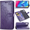 Кожаный чехол (книжка) Art Case с визитницей для Samsung Galaxy A02 Фиолетовый (13255)