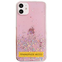 TPU чехол Star Glitter для Apple iPhone 12 Pro Max (6.7'') Рожевий (16056)