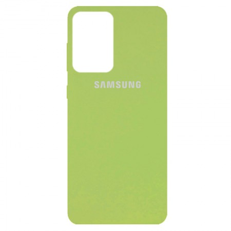Чехол Silicone Cover Full Protective (AA) для Samsung Galaxy A52 4G / A52 5G Мятный (18643)