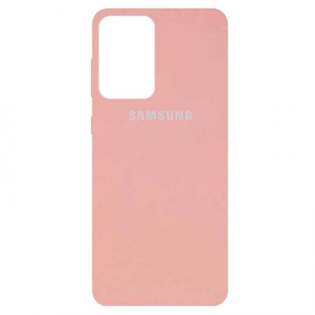 Чехол Silicone Cover Full Protective (AA) для Samsung Galaxy A52 4G / A52 5G Розовый (18646)