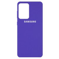 Чехол Silicone Cover Full Protective (AA) для Samsung Galaxy A52 4G / A52 5G Фіолетовий (18652)