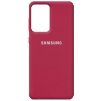 Чехол Silicone Cover Full Protective (AA) для Samsung Galaxy A52 4G / A52 5G Червоний (18654)