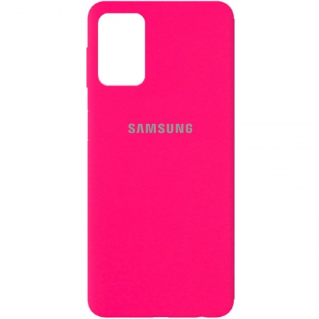 Чехол Silicone Cover Full Protective (AA) для Samsung Galaxy A52 4G / A52 5G Розовый (18779)