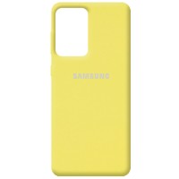 Чехол Silicone Cover Full Protective (AA) для Samsung Galaxy A52 4G / A52 5G Жовтий (18641)