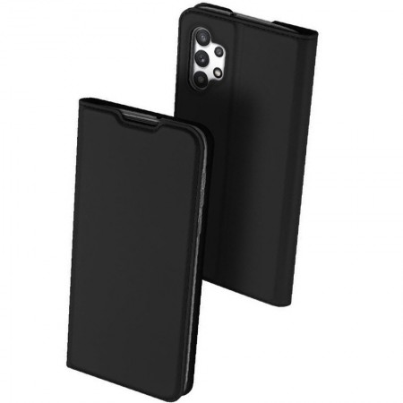 Чехол-книжка Dux Ducis с карманом для визиток для Samsung Galaxy A32 4G Черный (21622)