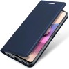 Чехол-книжка Dux Ducis с карманом для визиток для Xiaomi Redmi Note 10 Синий (17427)