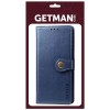 Кожаный чехол книжка GETMAN Gallant (PU) для Samsung Galaxy A02 Синій (19868)