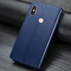 Кожаный чехол книжка GETMAN Gallant (PU) для Xiaomi Redmi Note 5 Pro / Note 5 (AI Dual Camera) Синий (29068)