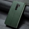 Кожаный чехол книжка GETMAN Gallant (PU) для Xiaomi Redmi Note 8 Pro Зелёный (29069)