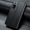 Кожаный чехол книжка GETMAN Gallant (PU) для Xiaomi Redmi Note 10 Pro Чорний (18033)