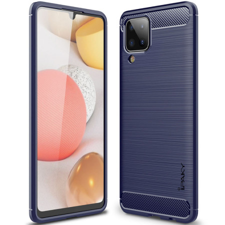 TPU чехол iPaky Slim Series для Samsung Galaxy A12 Синій (15437)