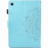 Кожаный чехол (книжка) Art Case с визитницей для Samsung Galaxy Tab A 8.0 (2019) Блакитний (17004)