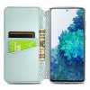 Кожаный чехол книжка GETMAN Mandala (PU) для Samsung Galaxy A02 Серый (16342)