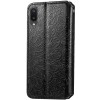 Кожаный чехол книжка GETMAN Mandala (PU) для Samsung Galaxy A02 Чорний (16347)