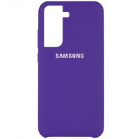 Чехол Silicone Cover (AAA) для Samsung Galaxy S21 Бузковий (17610)