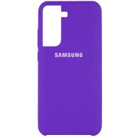 Чехол Silicone Cover (AAA) для Samsung Galaxy S21 Фіолетовий (17611)