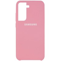 Чехол Silicone Cover (AAA) для Samsung Galaxy S21 Рожевий (17607)