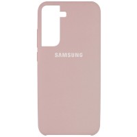 Чехол Silicone Cover (AAA) для Samsung Galaxy S21 Рожевий (17608)