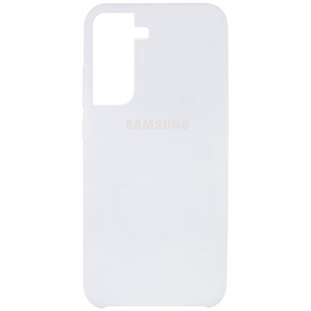 Чехол Silicone Cover (AAA) для Samsung Galaxy S21+ Белый (17622)