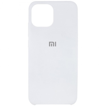 Чехол Silicone Cover (AAA) для Xiaomi Mi 11 Білий (17631)