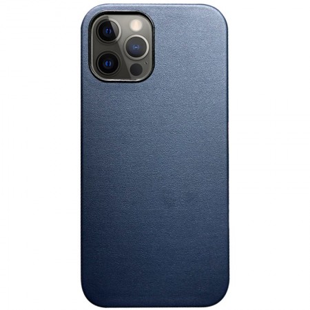 Кожаный чехол K-Doo Noble Collection для Apple iPhone 12 Pro / 12 (6.1'') Синий (18330)