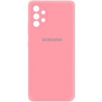Чехол Silicone Cover My Color Full Camera (A) для Samsung Galaxy A32 4G Рожевий (17438)