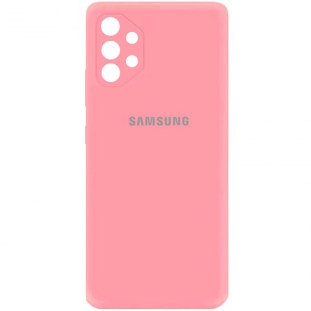 Чехол Silicone Cover My Color Full Camera (A) для Samsung Galaxy A32 4G Розовый (17438)