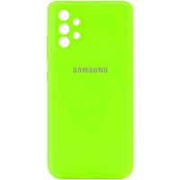 Чехол Silicone Cover My Color Full Camera (A) для Samsung Galaxy A32 4G Салатовий (17437)