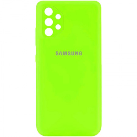 Чехол Silicone Cover My Color Full Camera (A) для Samsung Galaxy A32 4G Салатовий (17437)