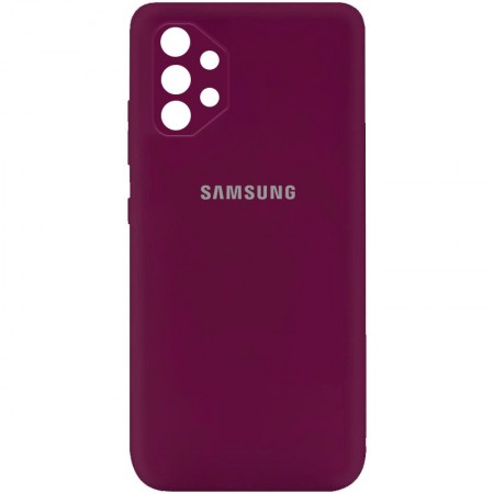 Чехол Silicone Cover My Color Full Camera (A) для Samsung Galaxy A32 4G Красный (17442)