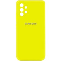 Чехол Silicone Cover My Color Full Camera (A) для Samsung Galaxy A32 4G Жовтий (17441)
