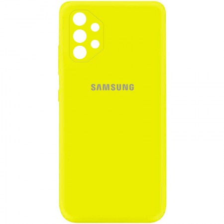 Чехол Silicone Cover My Color Full Camera (A) для Samsung Galaxy A32 4G Жовтий (17441)