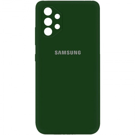Чехол Silicone Cover My Color Full Camera (A) для Samsung Galaxy A32 4G Зелёный (17440)