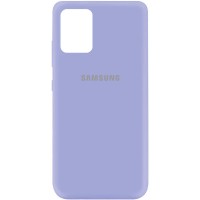 Чехол Silicone Cover My Color Full Protective (A) для Samsung Galaxy A72 4G / A72 5G Сиреневый (17458)